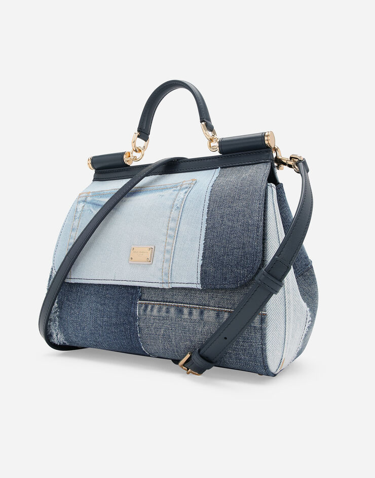 Dolce & Gabbana Large Sicily handbag Denim BB6002AO621