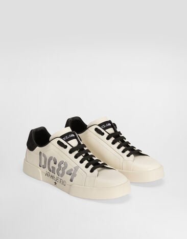 Dolce & Gabbana Portofino light strobel sneakers in nappa calfskin Dolce & Gabbana Portofino light strobel sneakers in nappa calfskin Multicolor CS2398A0175