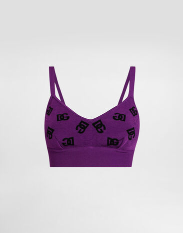 Dolce & Gabbana Jacquard top Multicolor FXT05TJGMB3