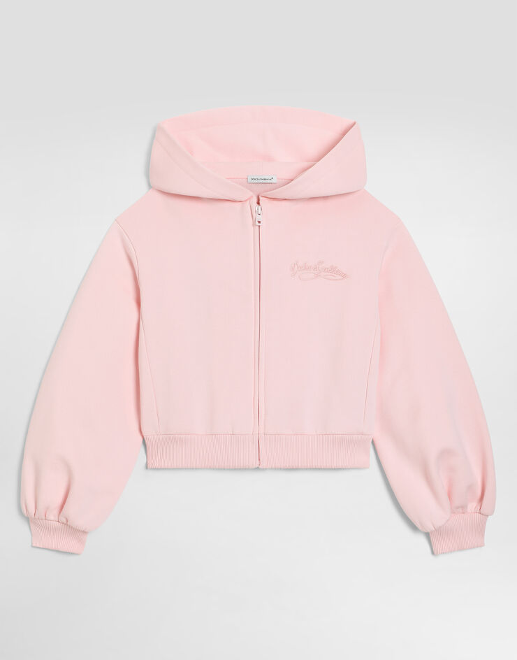Dolce & Gabbana Cotton sweatshirt Pink L5JWCWG7QNV