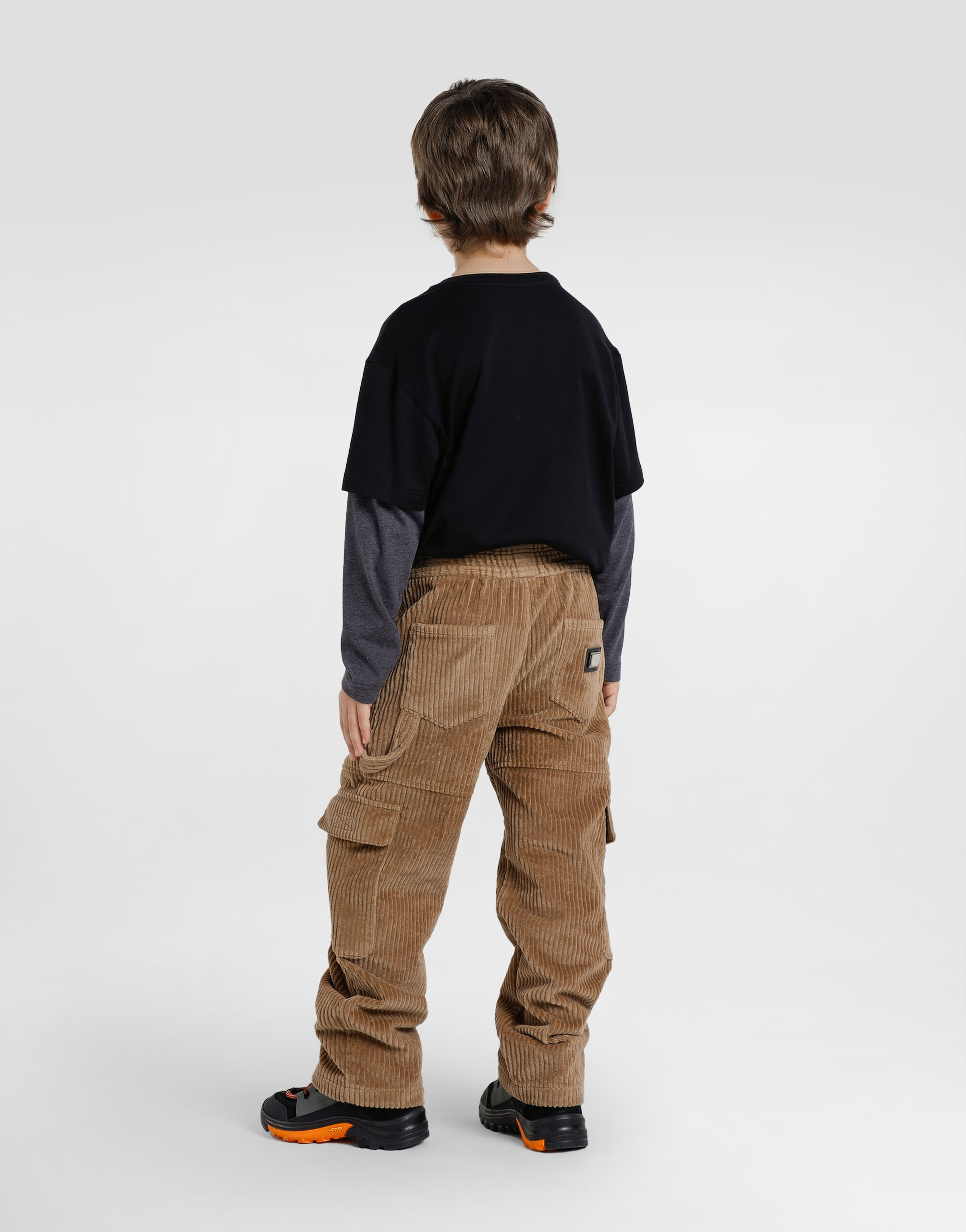 Jerseyt-shirt with Dolce&Gabbana embroidery in Multicolor for Boys