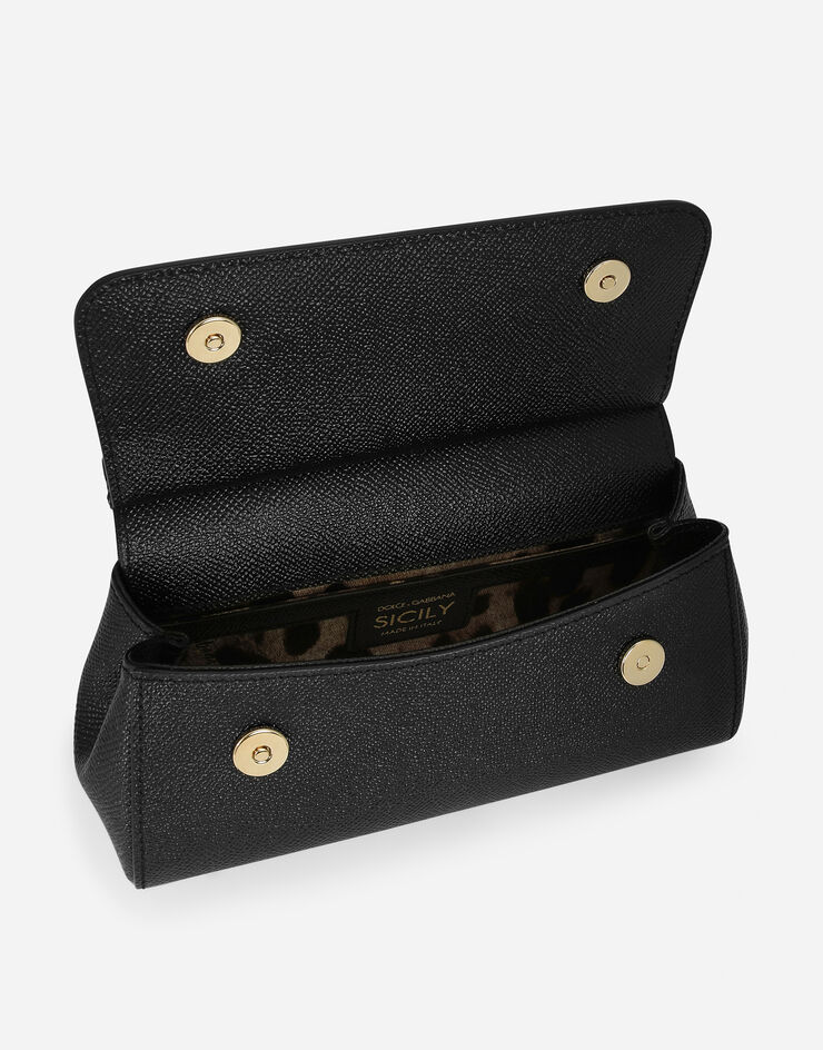 Dolce & Gabbana Sac à main Sicily petit format Noir BB7116B1001
