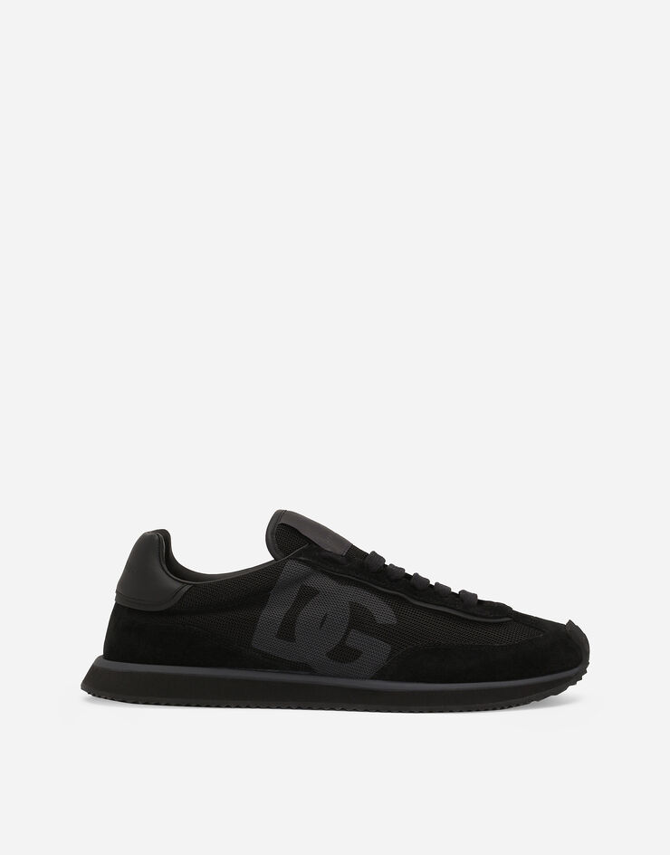 Dolce & Gabbana Mixed-material DG CUSHION sneakers Black CS2288A5355