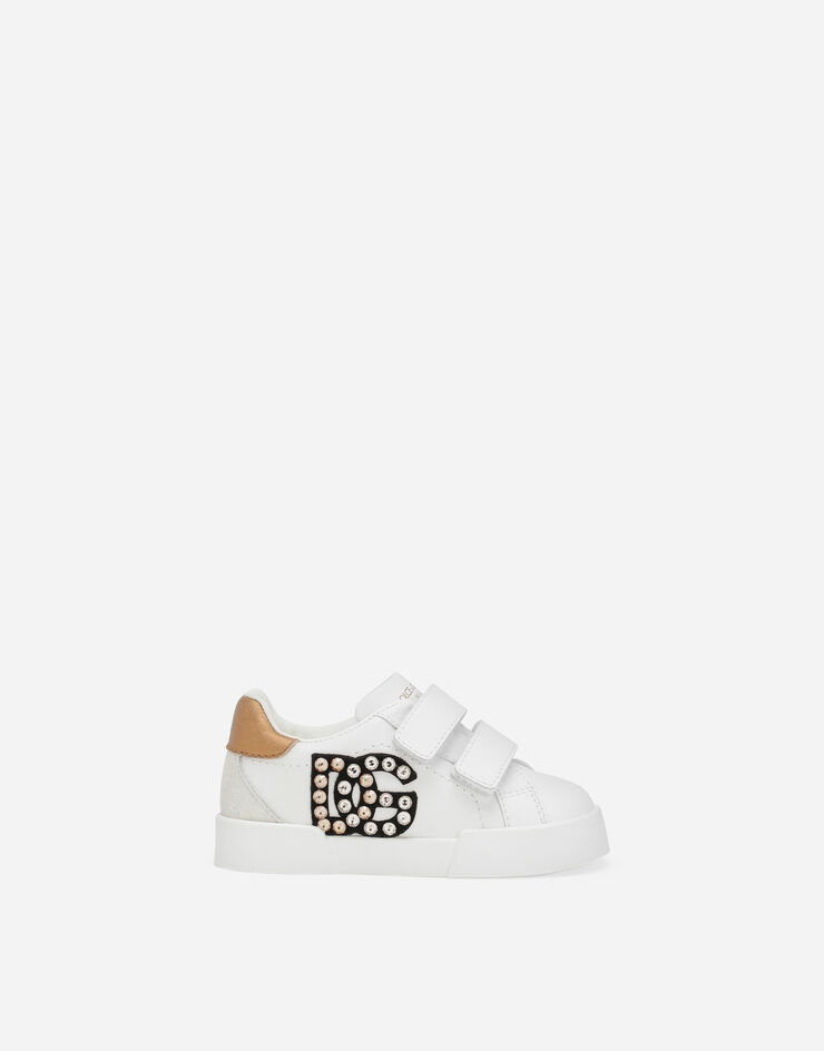 Dolce&Gabbana Calfskin Portofino sneakers White DN0195AA631