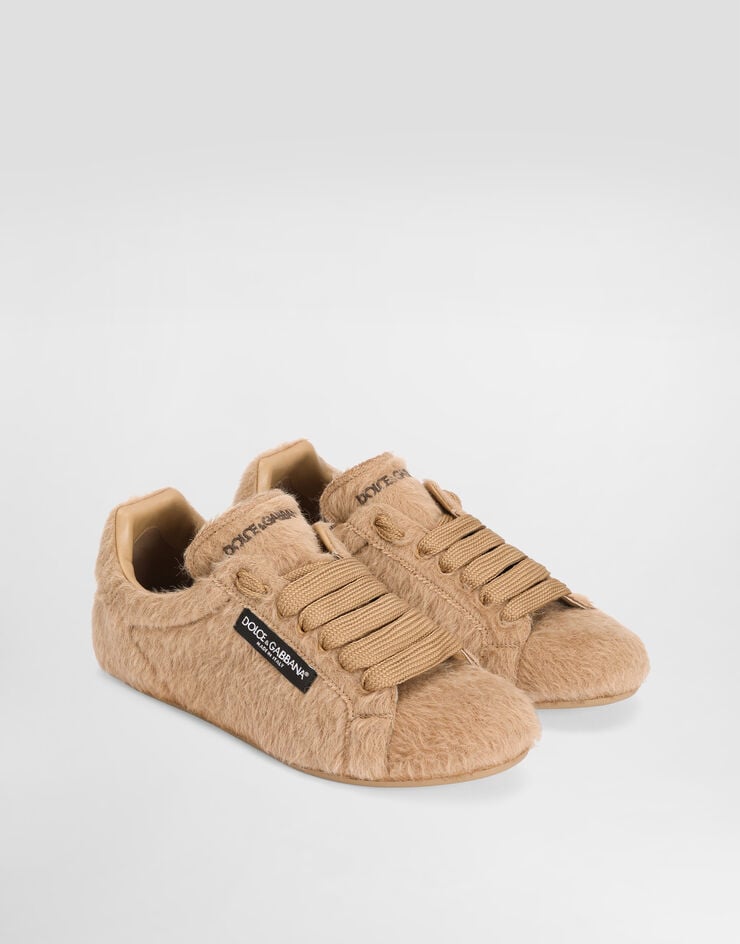 Dolce & Gabbana Schuhe Portofino Soft aus Alpaka Dolce & Gabbana Schuhe Portofino Soft aus Alpaka Beige CS2471A3S55