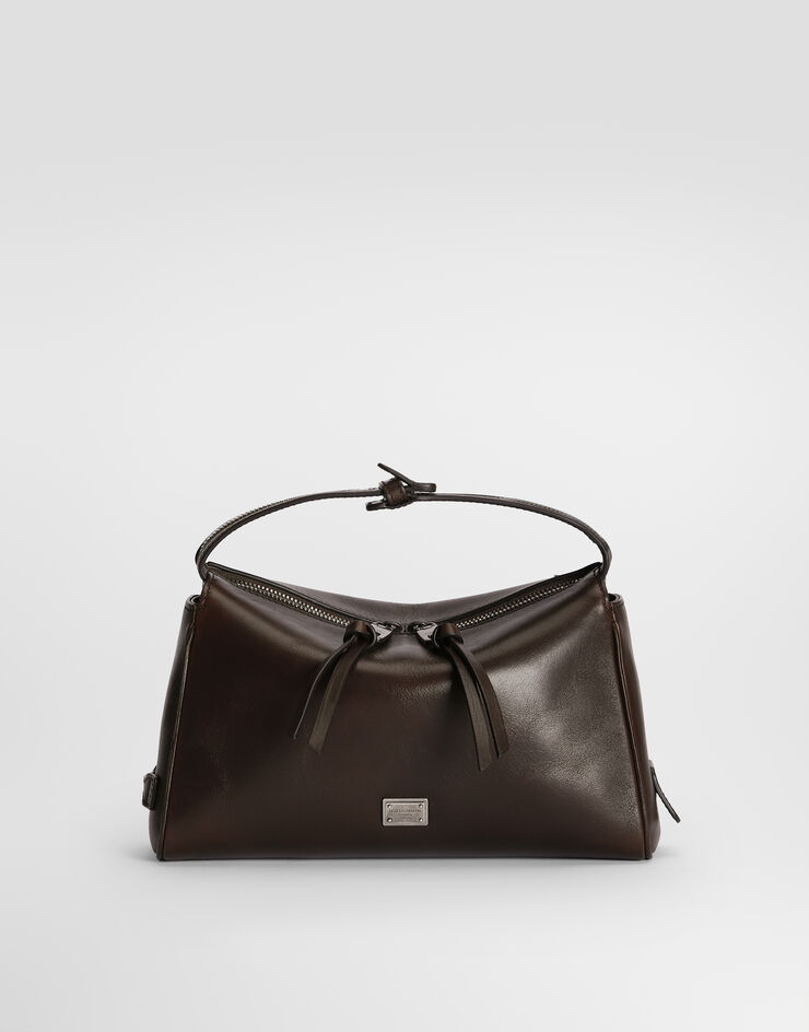 Dolce & Gabbana Vittoria tempesta calfskin bag Dolce & Gabbana Vittoria tempesta calfskin bag Brown BM2049AU994