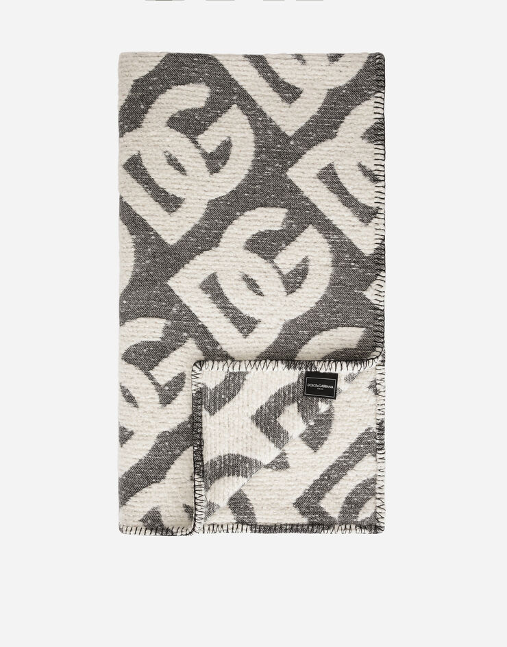 Dolce & Gabbana Wool, Silk, and Cashmere Blanket Multicolor TCE012TCAN1