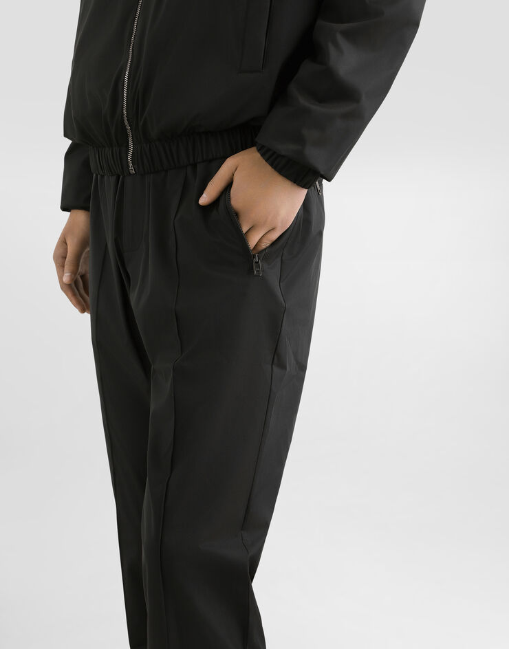 Dolce & Gabbana Light nylon jogging pants Black GYACETGK316