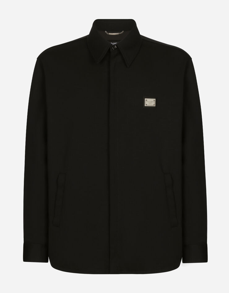 Dolce & Gabbana Technical fabric shirt with tag Nero G5LQ3TGH487