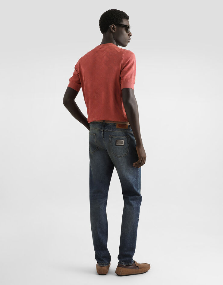 Dolce & Gabbana 데님 팬츠 Dolce & Gabbana 데님 팬츠 Multicolor GYJCCDG8OL5