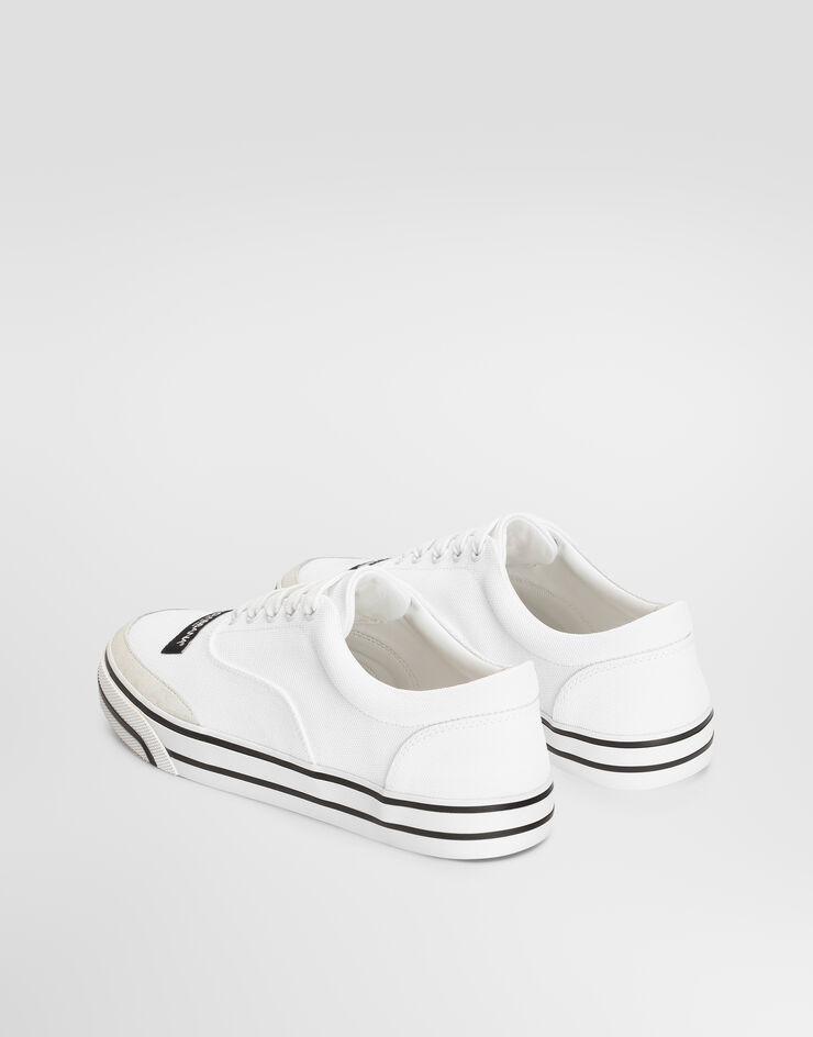 Dolce & Gabbana DG Sailing canvas sneakers Cream CK2399A0458