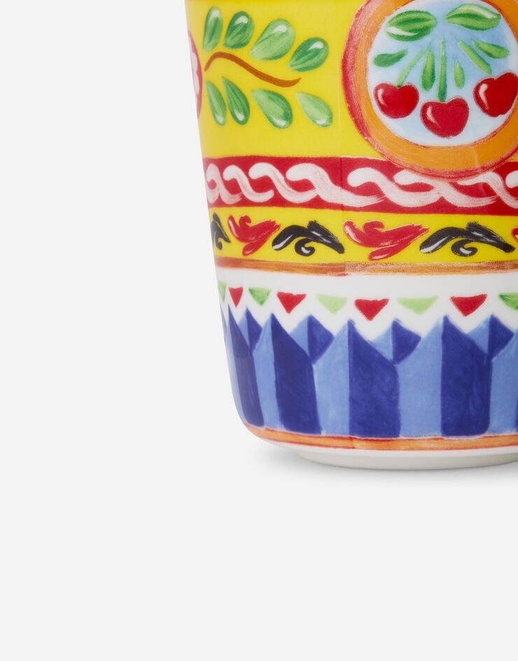 Dolce & Gabbana Vaso de porcelana fina Multicolor TCB022TCA06