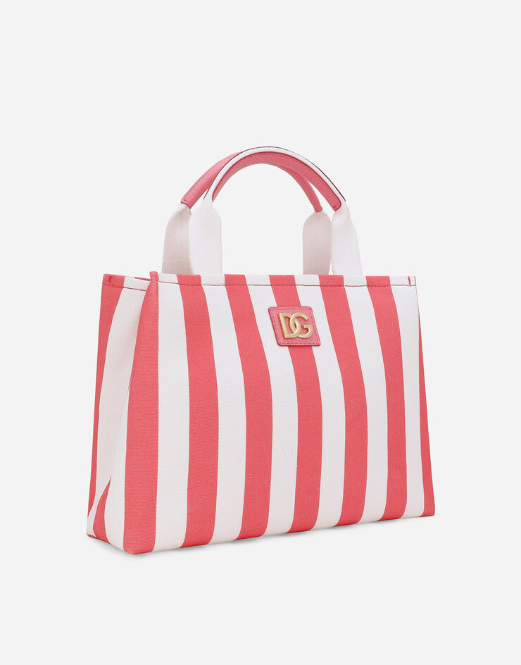 Dolce & Gabbana Tasche aus bedrucktem Canvas Mehrfarbig EB0116AB991