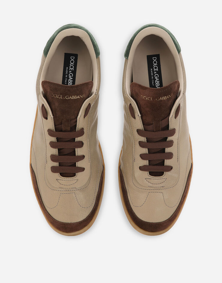 Dolce & Gabbana Zapatilla Saint Tropez en piel de cabra Dolce & Gabbana Zapatilla Saint Tropez en piel de cabra Beige CS2255AW325