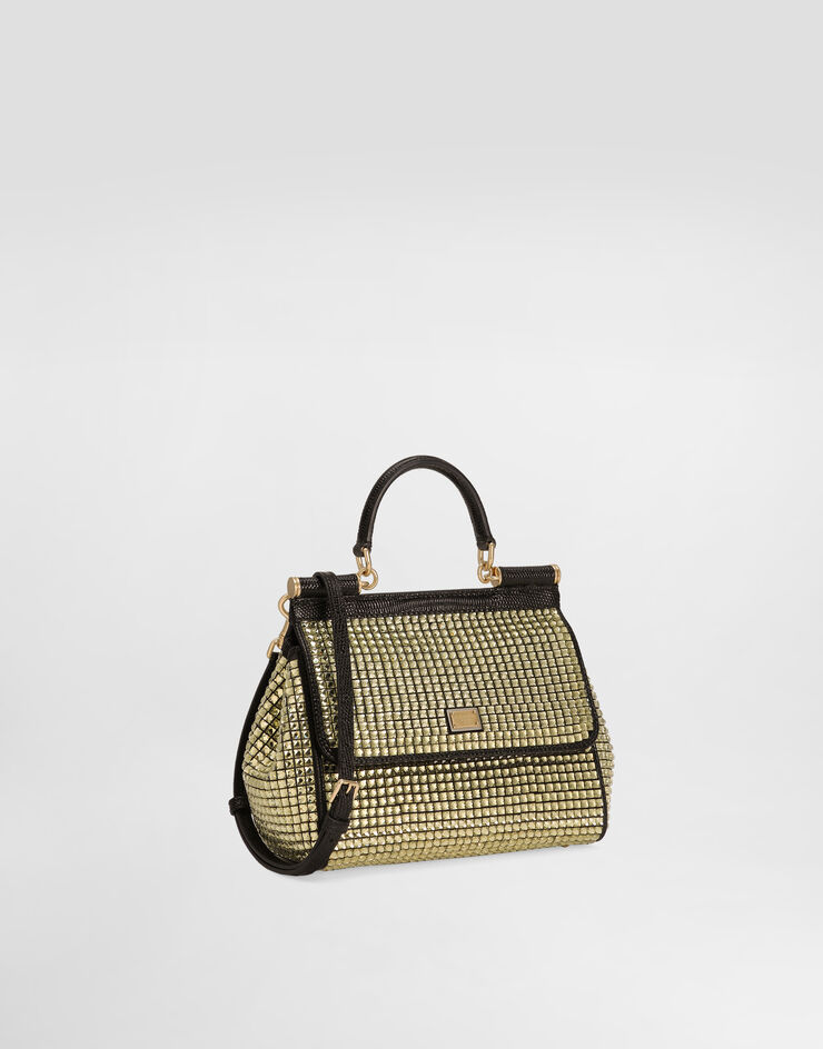 Dolce & Gabbana Henkeltasche Sicily mittelgroß Mehrfarbig BB6003A6A02