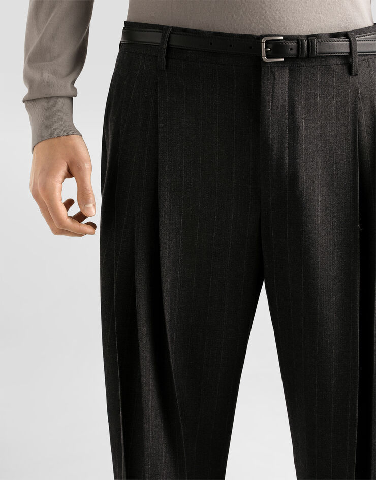 Dolce & Gabbana Pinstripe virgin wool trousers  GP13CTFR23W