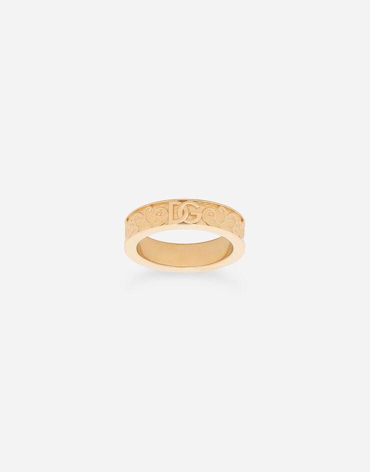 Dolce & Gabbana DGロゴ リング ゴールド WRQ5S6W1111