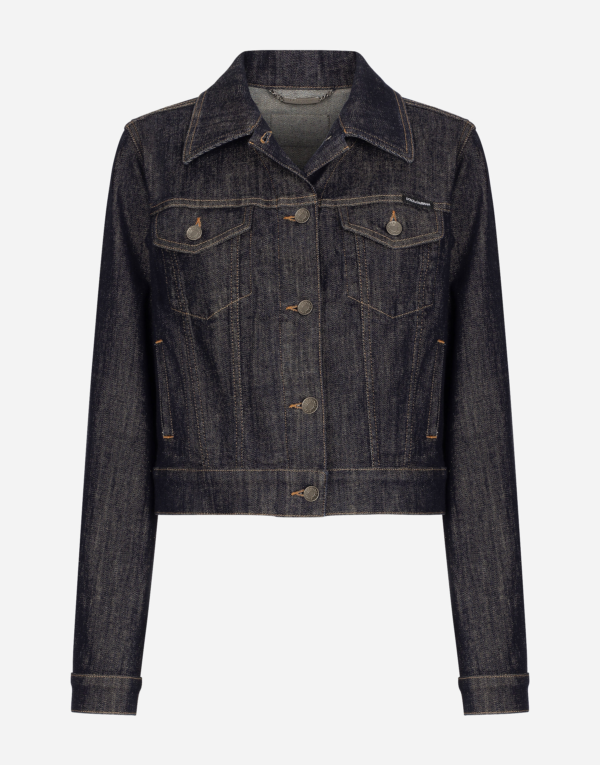 Short denim jacket
