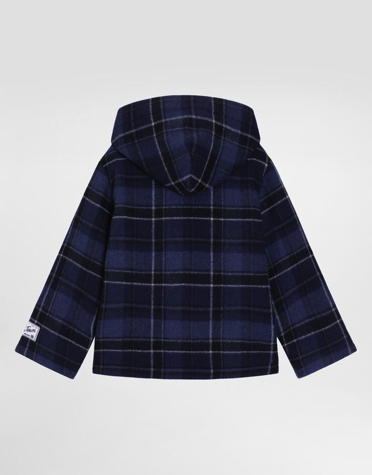 Dolce & Gabbana Check wool coat Multicolor L42C36FQZAL