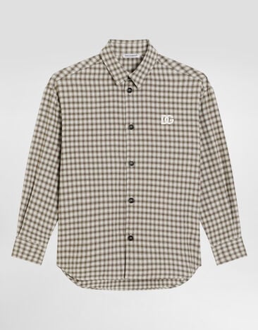 Dolce & Gabbana Checked cotton shirt Multicolor L44S57FQ6C0