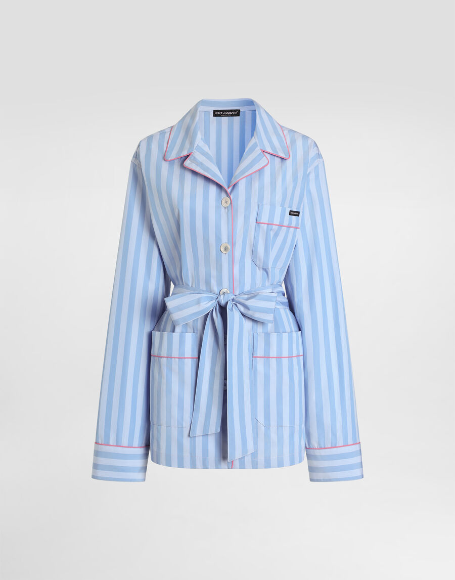 Striped vanity shirt