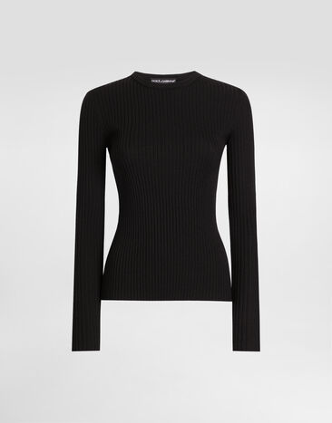 Dolce & Gabbana Wool pullover Black FXX65TJDVDC