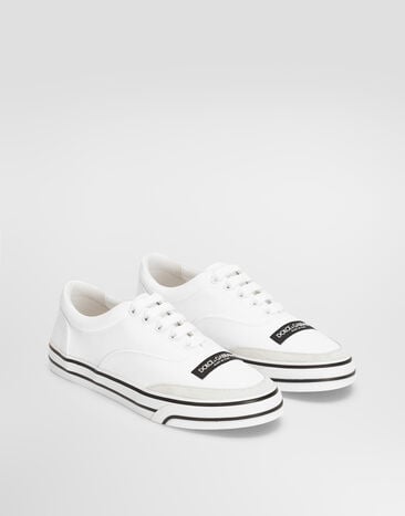 Dolce & Gabbana DG Sailing canvas sneakers Cream CK2399A0458