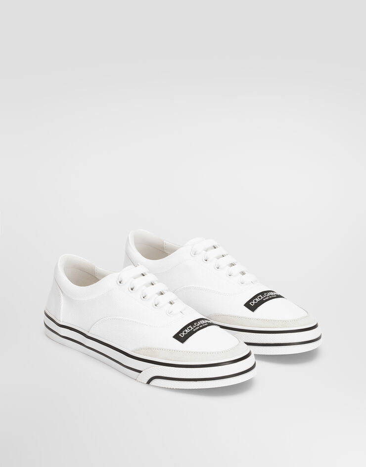 Dolce & Gabbana DG Sailing canvas sneakers Cream CK2399A0458