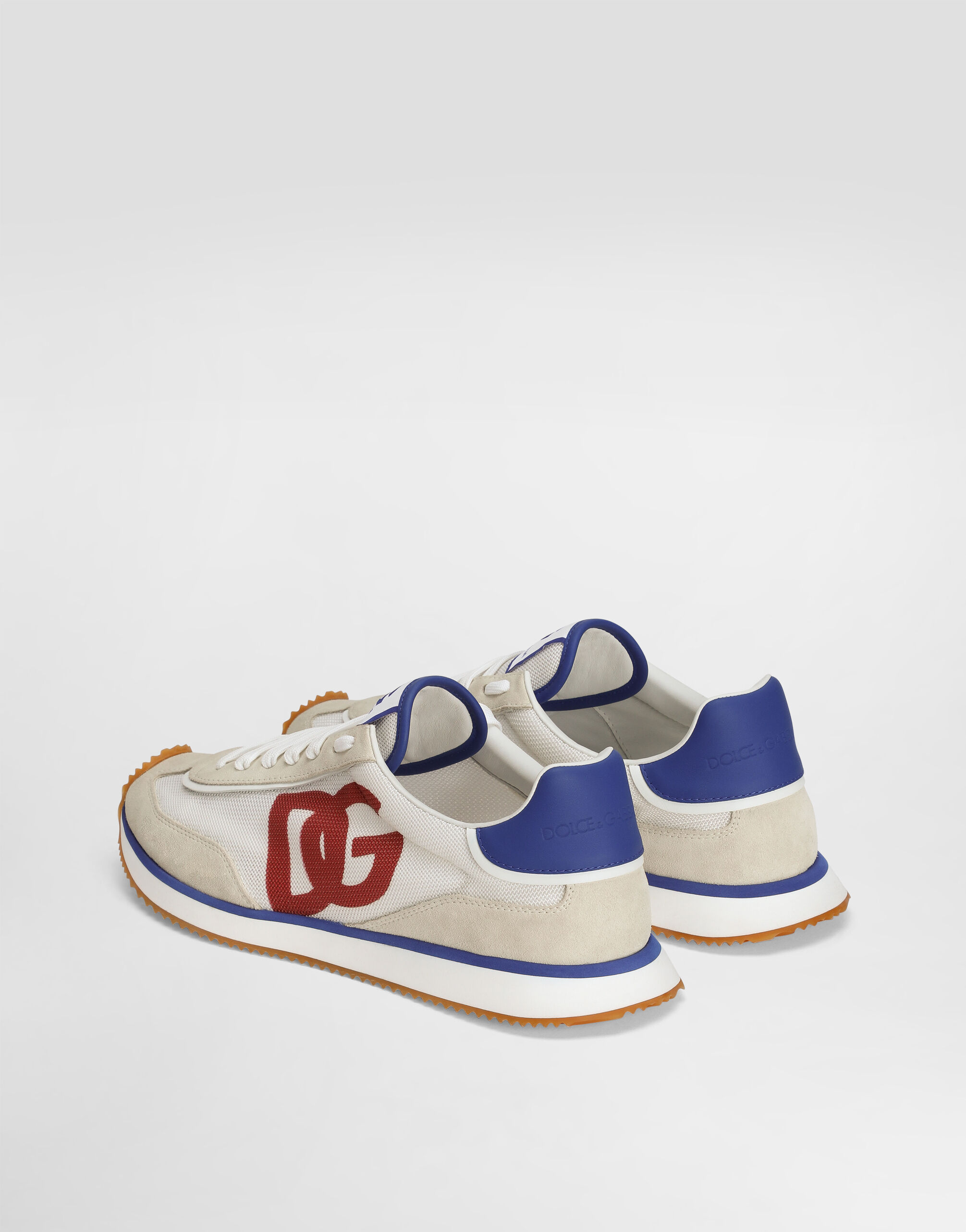 Mixed material DG CUSHION sneakers in Multicolor for Men Dolce Gabbana US