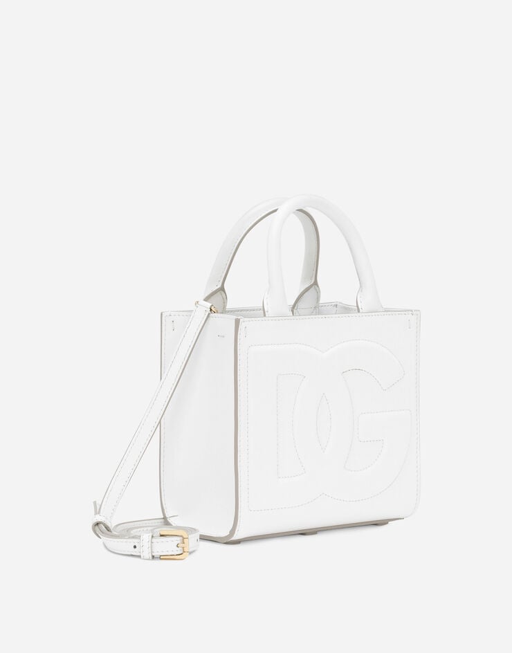 Dolce & Gabbana حقيبة تسوق صغيرة DG Daily أبيض BB7479AW576