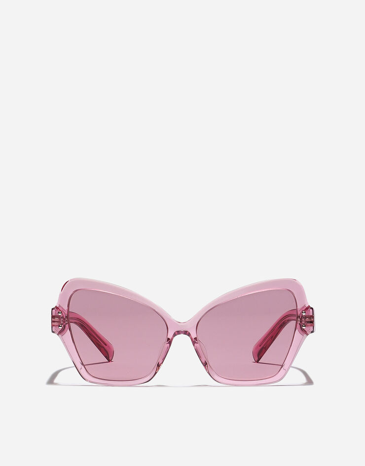 Dolce & Gabbana DG Sharped  sunglasses Transparent pink VG446AVP830