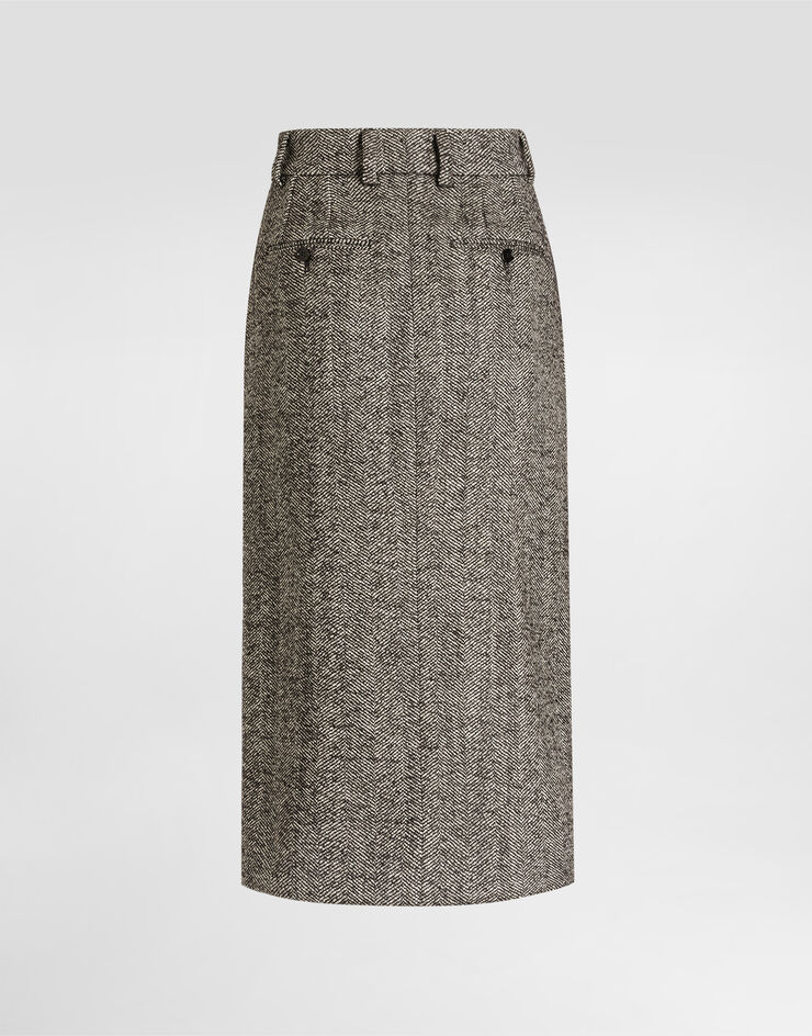 Dolce & Gabbana Wool skirt Dolce & Gabbana Wool skirt Multicolor F4DF6TFCZAT