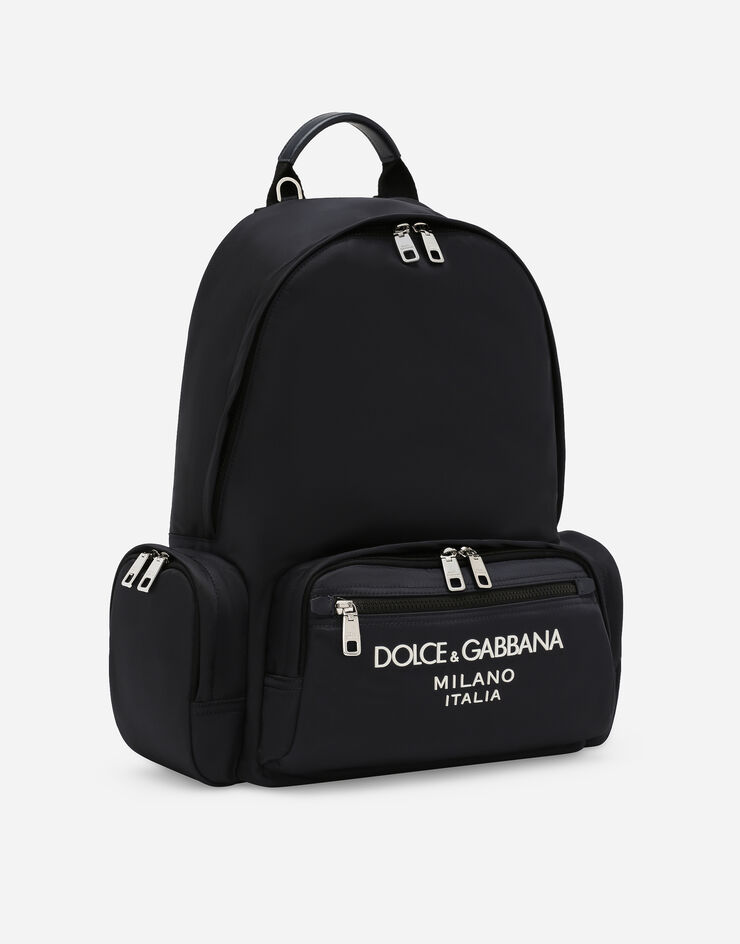 Dolce & Gabbana Nylon backpack  Blau BM2197AG182