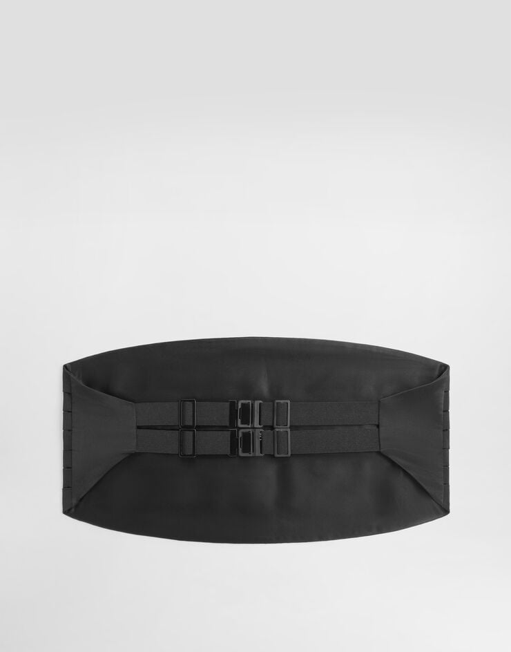 Dolce & Gabbana وشاح خصر توكسيدو ساتان Black GR214EG0UBZ