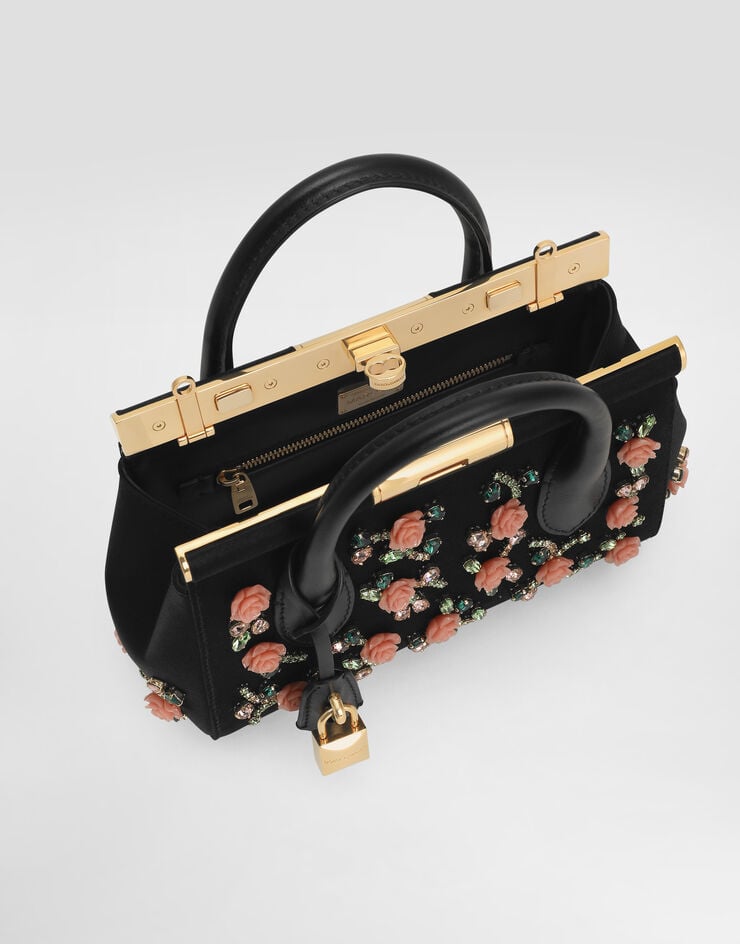 Dolce & Gabbana Sac à main Marlene mini de jour avec broderie Multicolor BB7744A0112