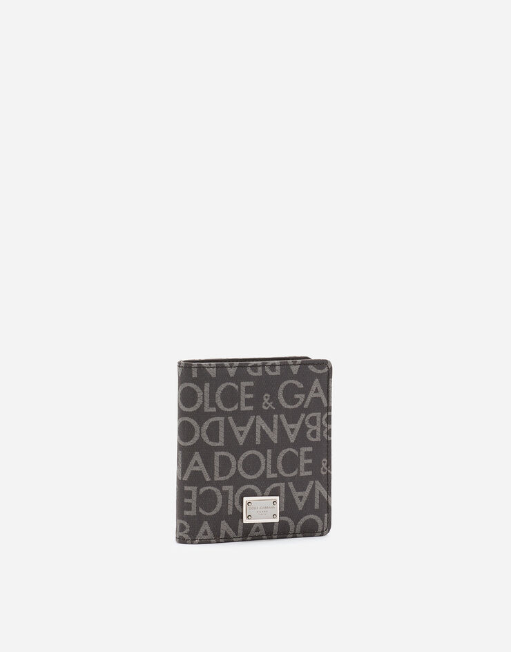 Dolce & Gabbana Coated jacquard bifold card holder Multicolor BP3324AJ705