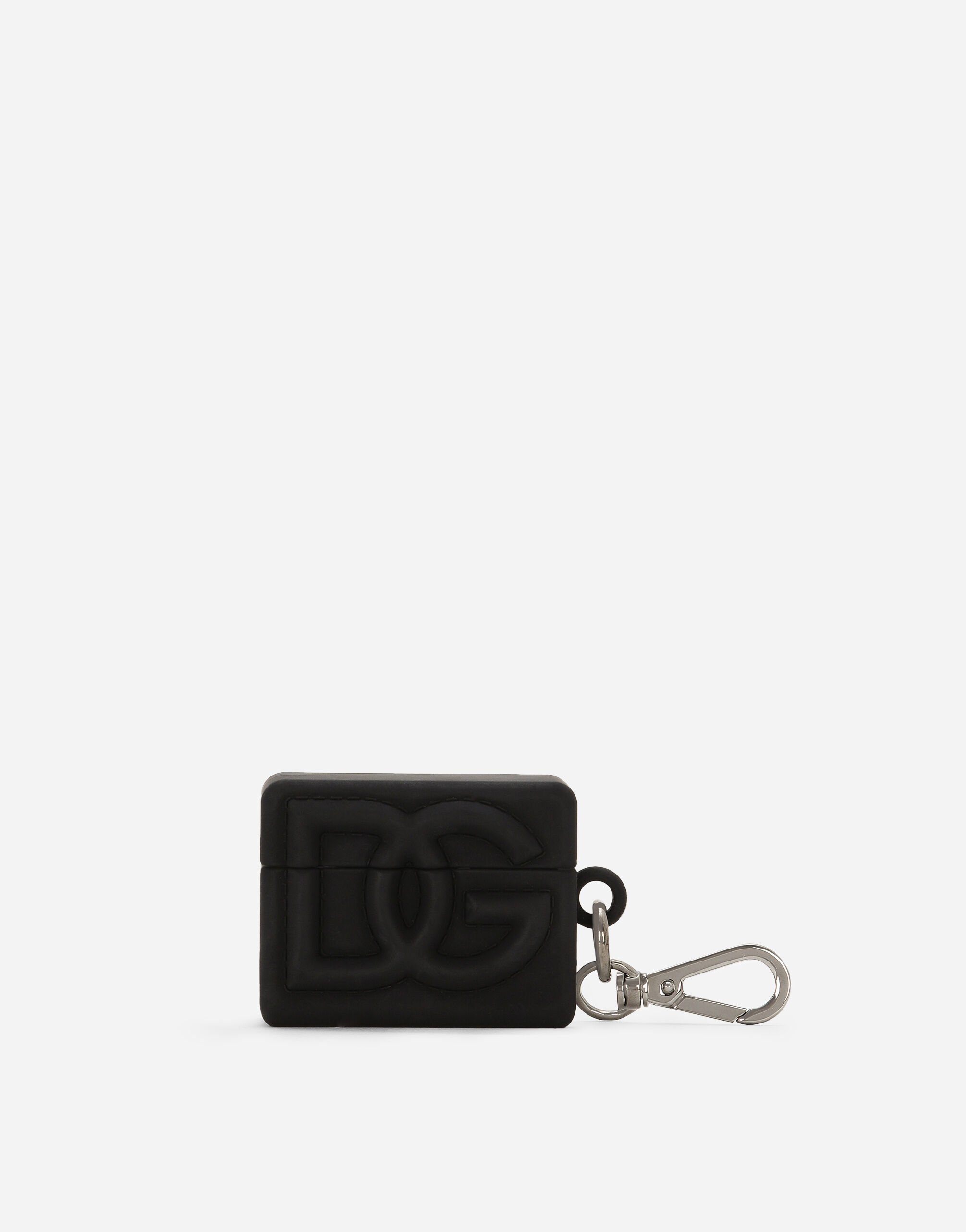 Dolce & Gabbana حقيبة إيربودز مطاطية أسود BP3232AG816