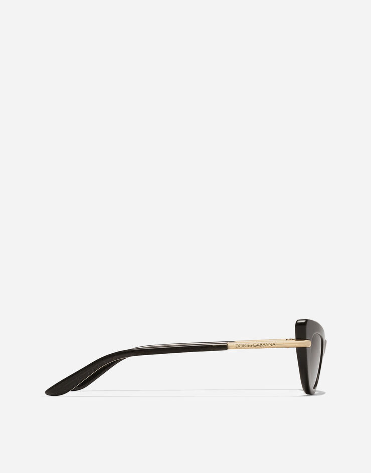 Dolce & Gabbana Sonnenbrille MINI ME Glitzerschwarz VG400QVP187