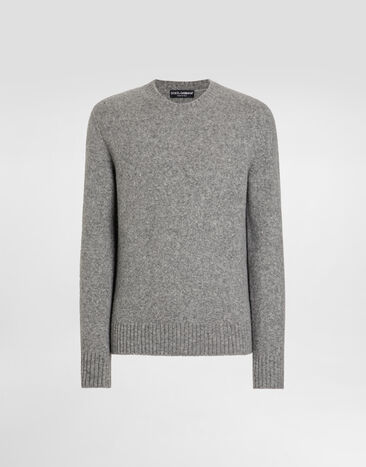Dolce & Gabbana Wool blend pullover Grey GXX02TJFMIL