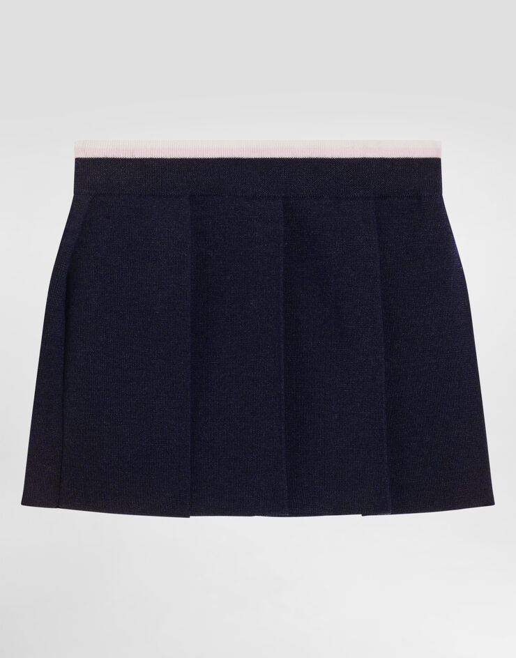 Dolce & Gabbana Knit skirt Blue L5KI06JDVB7