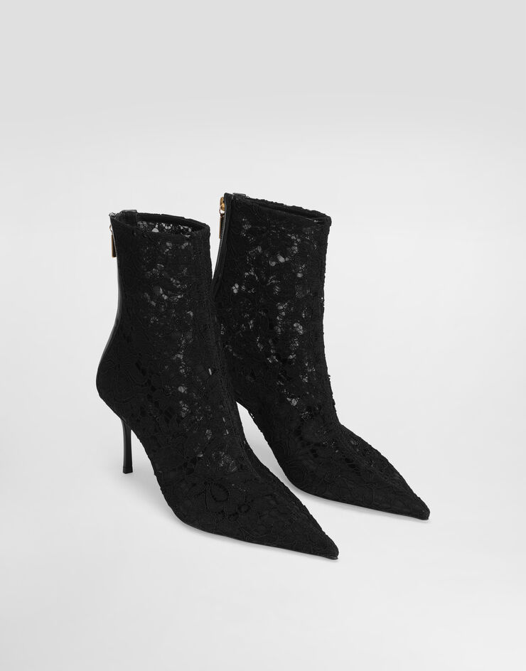 Dolce & Gabbana Stivaletto in pizzo Dolce & Gabbana Stivaletto in pizzo Nero CT1119A0610