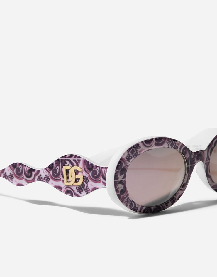 Dolce & Gabbana Maiolica viola sunglasses Violet maiolica print VG4006VP95R
