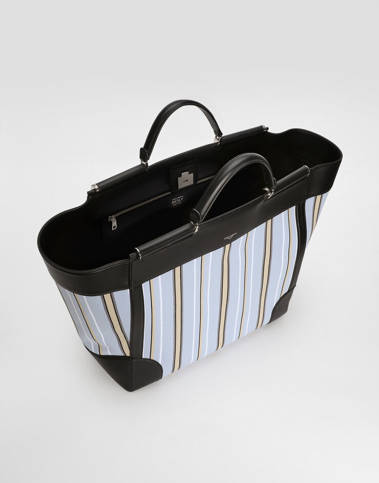 Dolce & Gabbana Sicily striped jacquard handbag Multicolor BM2478B0379