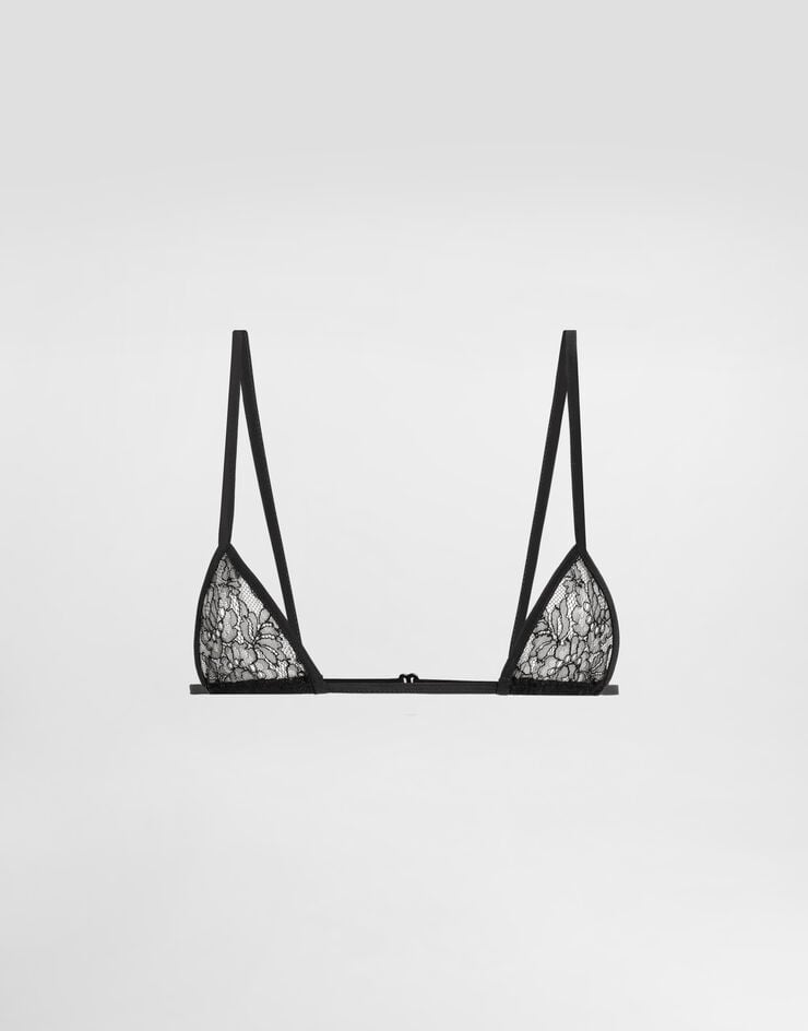 Dolce & Gabbana برا من دانتيل دقيق Black O1C45TON0AG