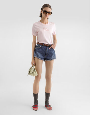 Dolce & Gabbana Denim 쇼츠 멀티 컬러 FTC7DDG8OB3
