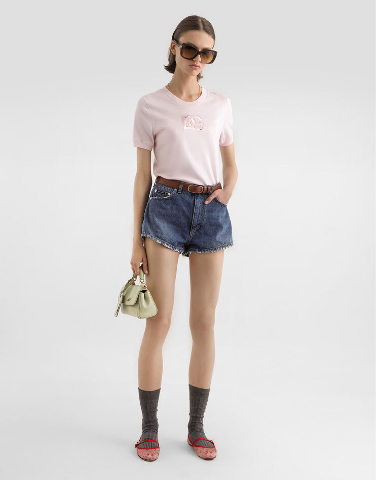 Dolce & Gabbana Denim 쇼츠 멀티 컬러 FTC7DDG8OB3