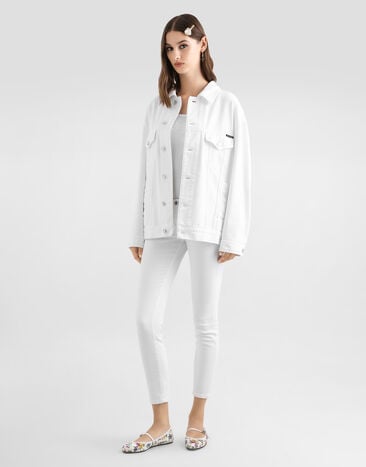 Dolce & Gabbana Denim jacket Multicolor F9S65DG8OT6