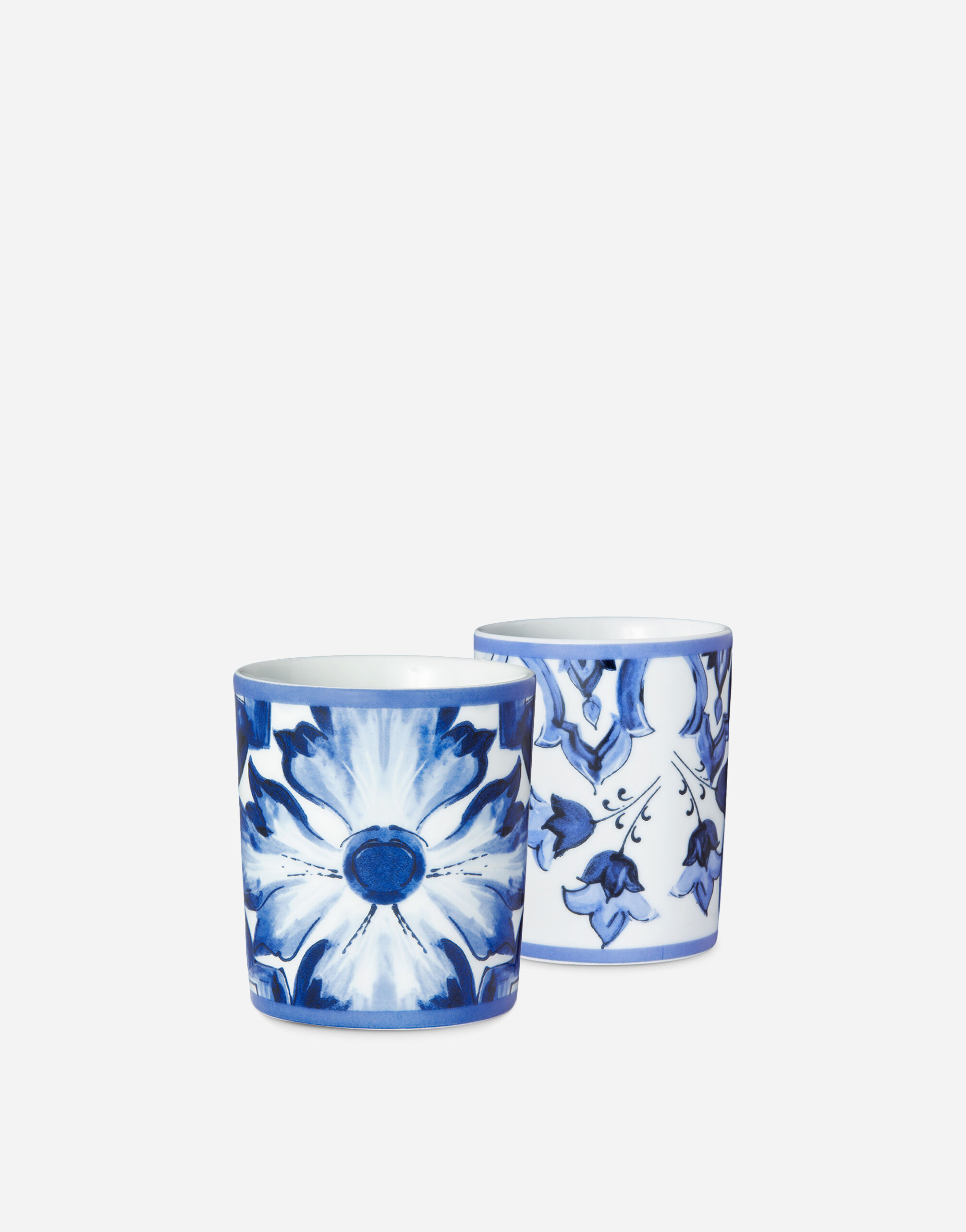 Gift Box With 2 Porcelain Glasses in Multicolor | Dolce&Gabbana® US