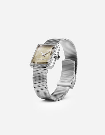 Dolce & Gabbana Sofia steel watch with diamonds Multicolor WWJC2SXCMDM