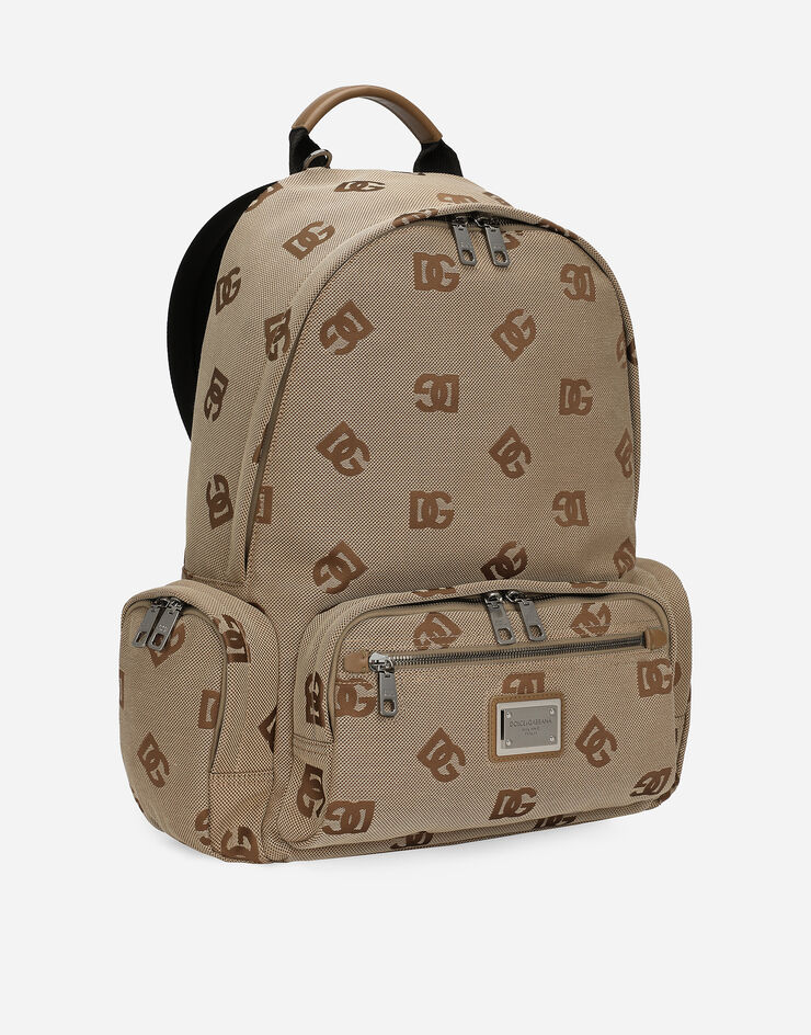 Dolce&Gabbana Cordura backpack Brown BM2197AN059